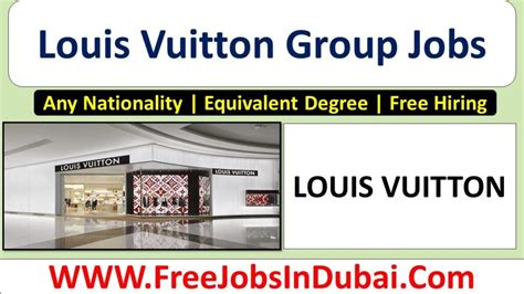 louis vuitton careers dubai|louis vuitton employment verification.